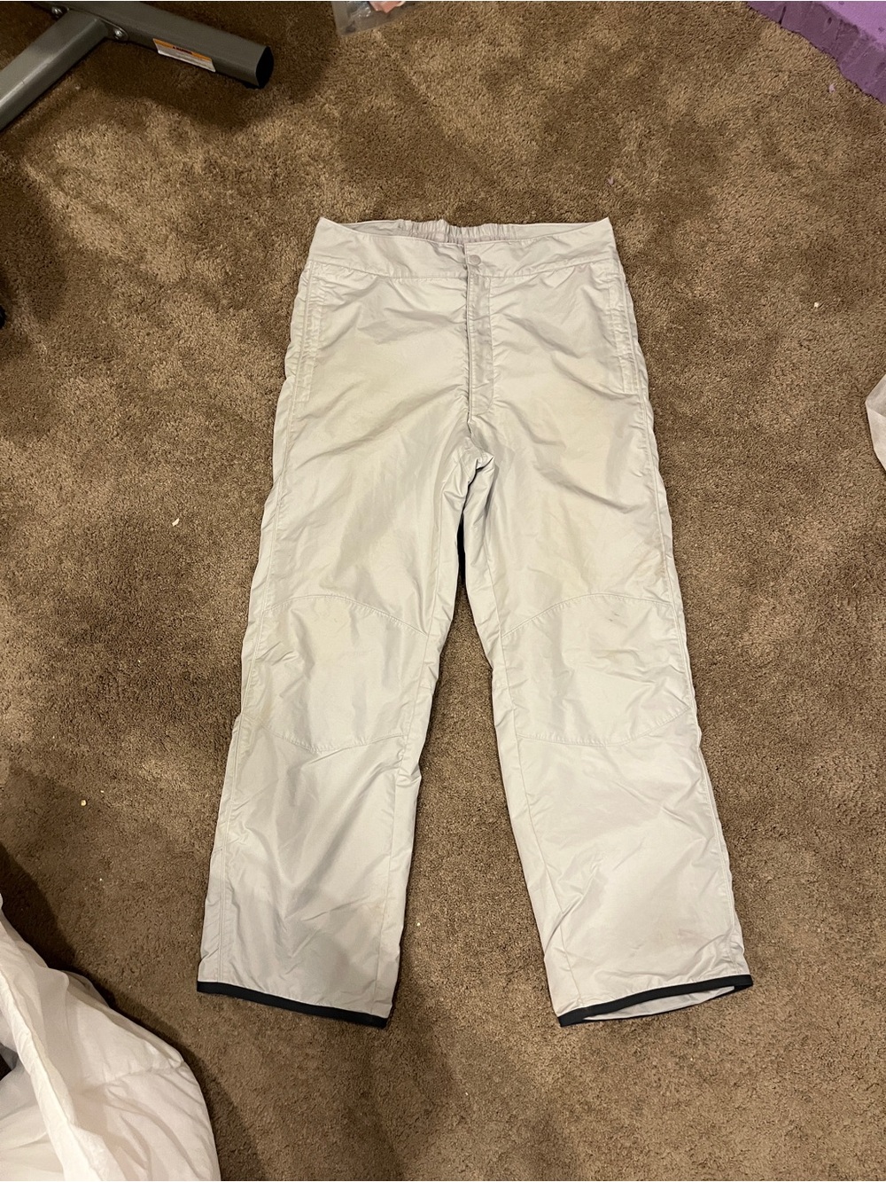Columbia Men's Light Gray Outdoor Joggers - Picture 1 of 3